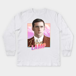 I love lamp - Anchorman Kids Long Sleeve T-Shirt